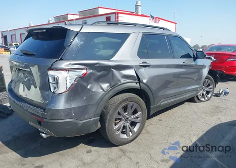 2022 Ford Explorer Xlt z USA, uszkodzony, nr VIN 1FMSK8DHXNGA37522
